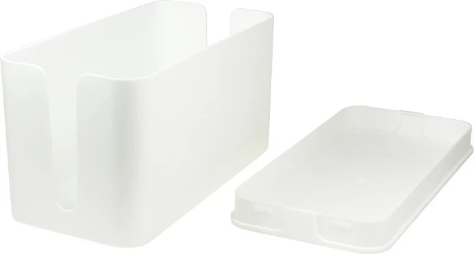 Kutia për Organizimin e Kabllave Logilink, ngjyrë e bardhë