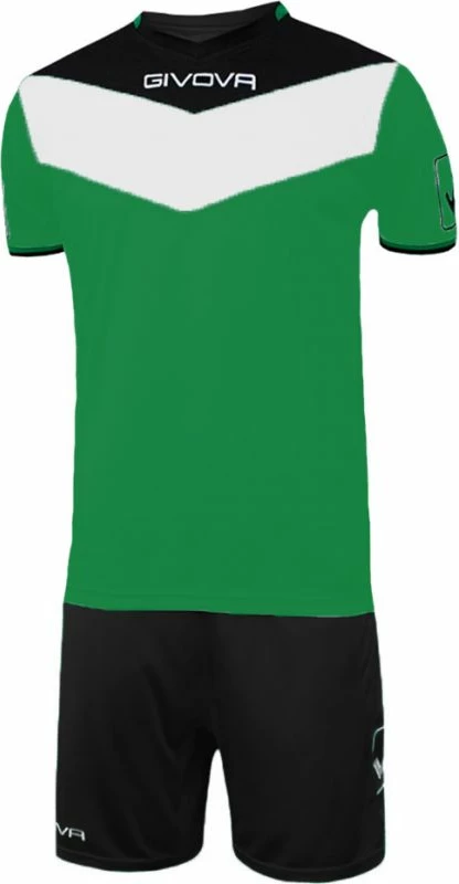 Givova Kit Campo për Fëmijë, të Gjelbër me të Zezë