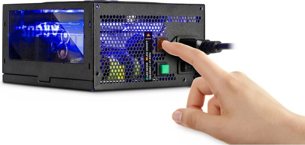 Furnizues energjie Inter-Tech Argus RGB-750W CM II, 750W, 80 PLUS Gold, gjysmë-modular, RGB