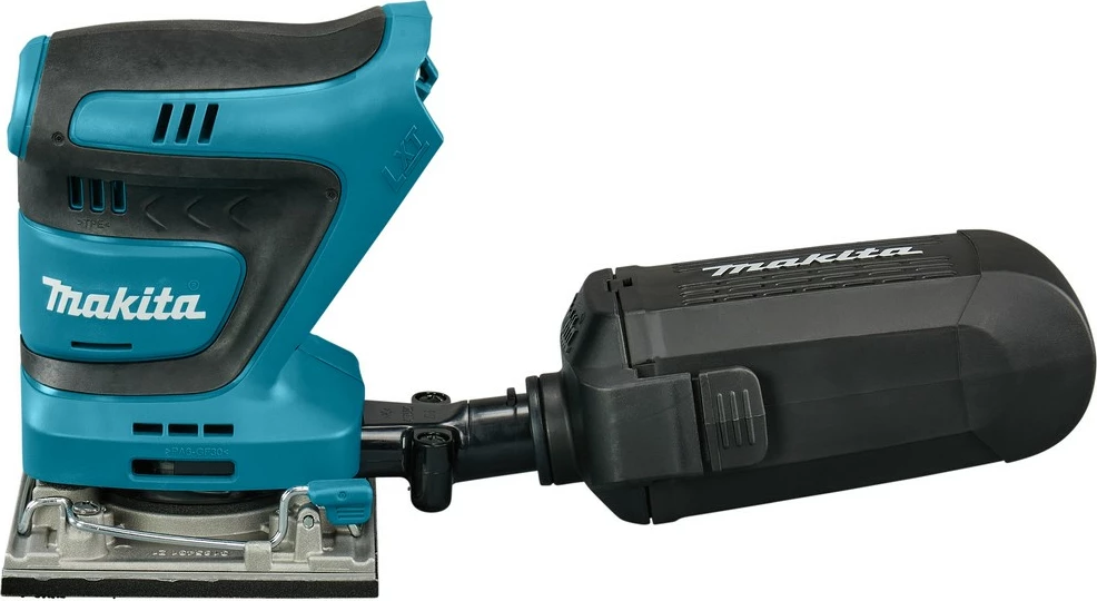 Lëmues orbital Makita DBO484Z, 18V, 2 shpejtësi, zi/kaltër