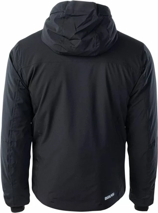 Xhaketë e izoluar Brugi për meshkuj, e zezë me portokalli