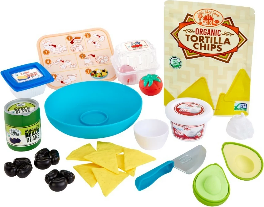 Set lodrash Creative Chefs Nachos Little Tikes, 22 pjesë, multikolor