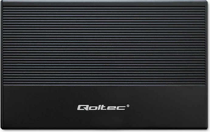 Kasë Qoltec 2.5" për SSD/HDD, USB 3.0, 2TB, e zezë