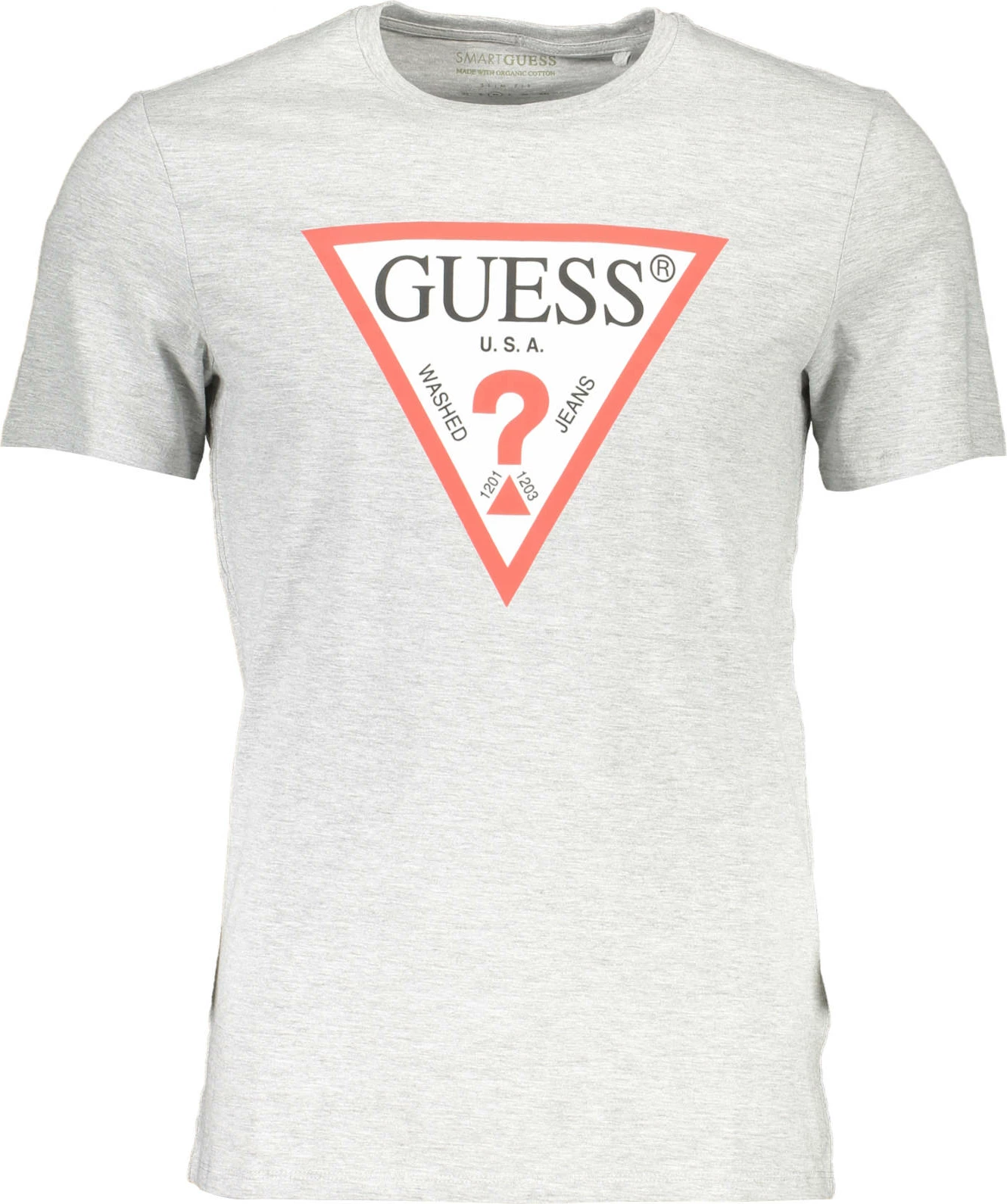 Maicë për meshkuj GUESS JEANS, gri