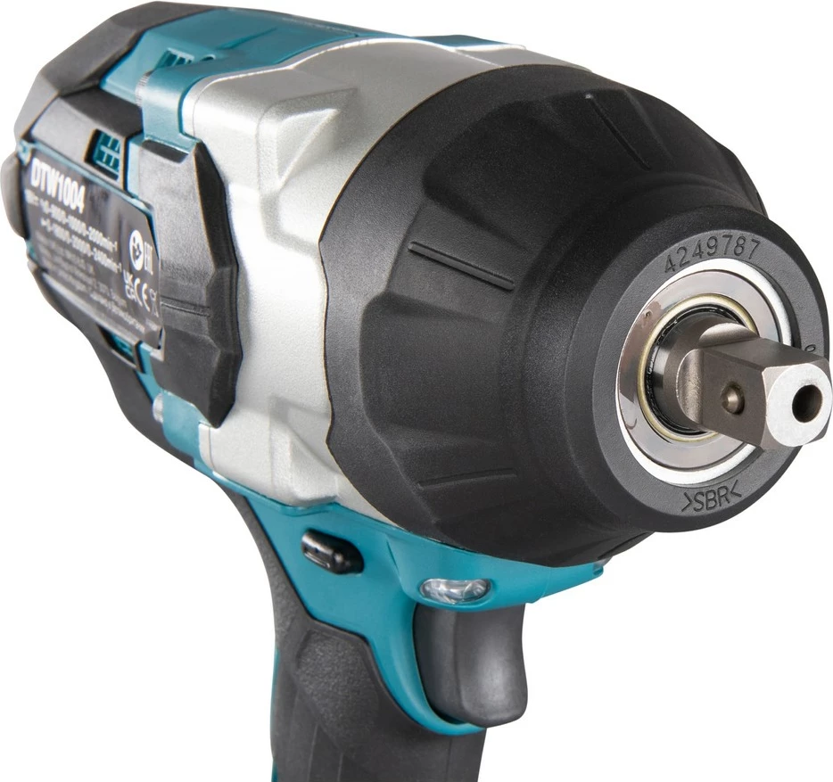 Çelës goditës Makita DTW1004Z, 18V, brushless, zi/turkuaz