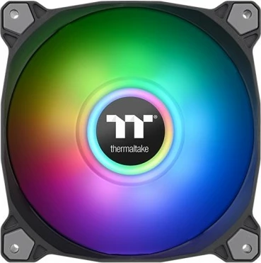 Ventilatorë kasë Thermaltake Pure Duo 12 ARGB Sync, 2 copë, 120 mm, zi