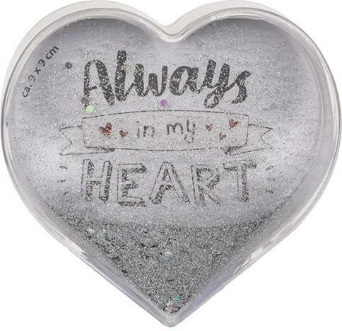 Kornizë 3D OUT OF THE BLUE për foto 9x9cm, me ujë dhe glitter