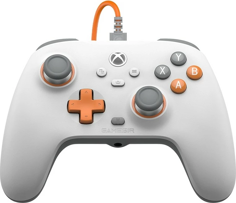 Gamepad GameSir T7 me kabllo, 3m, USB Type-C, Creamsicle white