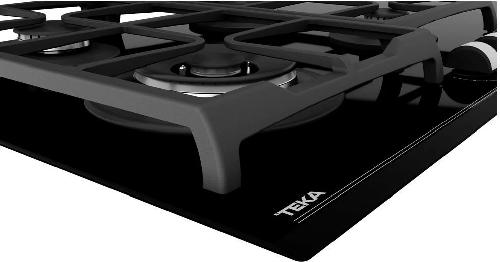 Pllakë gatimi TEKA JZC 96342 BBC BK, 90 cm, 4 gaz + 2 induksion, e zezë