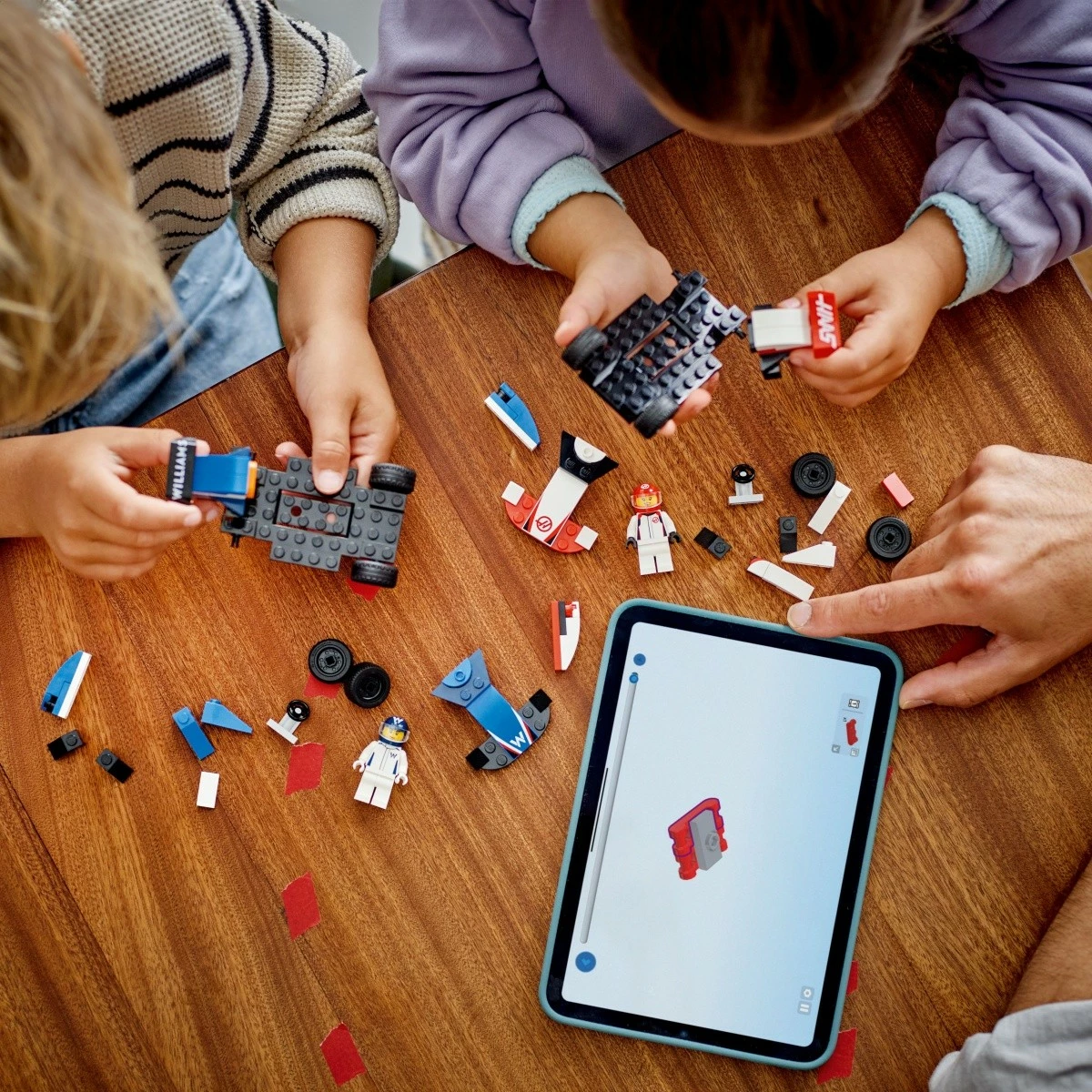 Set LEGO City F1 Williams Racing dhe Haas F1, 60464, 92 pjesë, për fëmijë, shumëngjyrësh