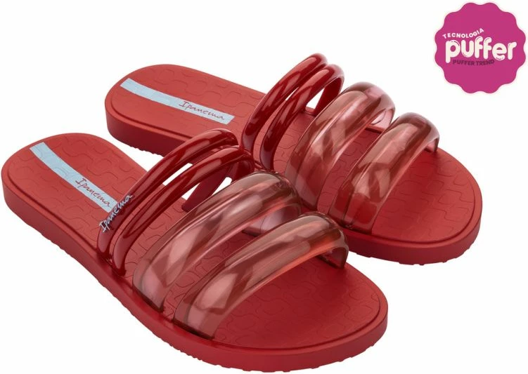 Flip-Flops Ipanema për femra, të kuqe