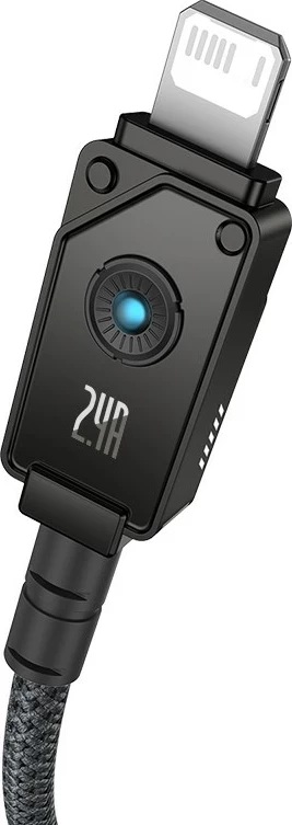 Kabllo Baseus Unbreakable USB A në iP, 1 m, 5V-2.4A, E zezë