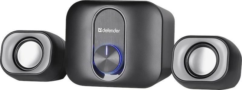 Kasë zëri Defender V13 2.1, 11W, USB, LED, E zezë