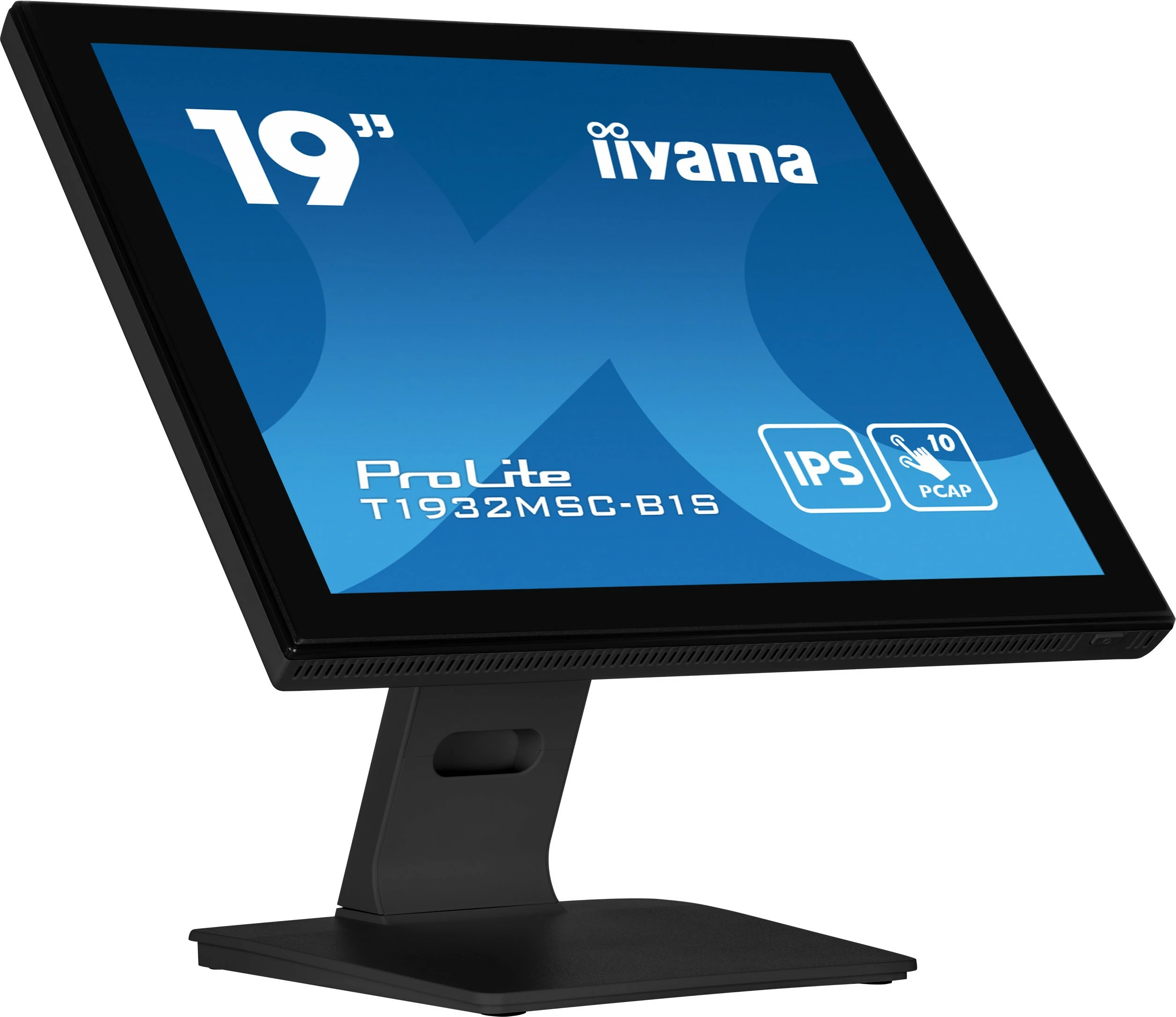 Monitor iiyama ProLite T1932MSC-B1S, 19 inç, Touchscreen, IPS, LED, Full HD, zi