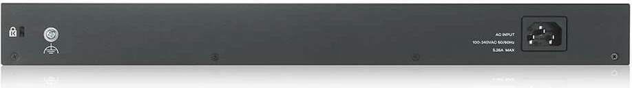 Switch Zyxel GS2220-28HP, 24xGbE, PoE, Managed, për rack, i zi