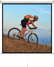 Ekran projekcioni manual ART ER M70 1:1, 70", 178x178cm, i bardhë