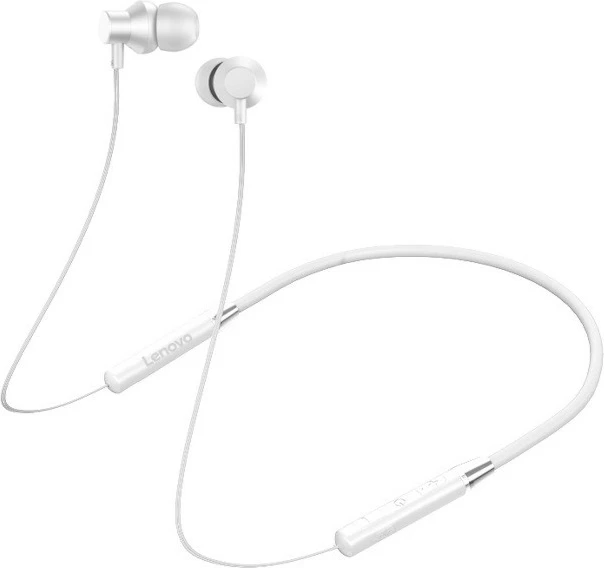 Kufje Lenovo HE05, Bluetooth, in-ear, të bardha