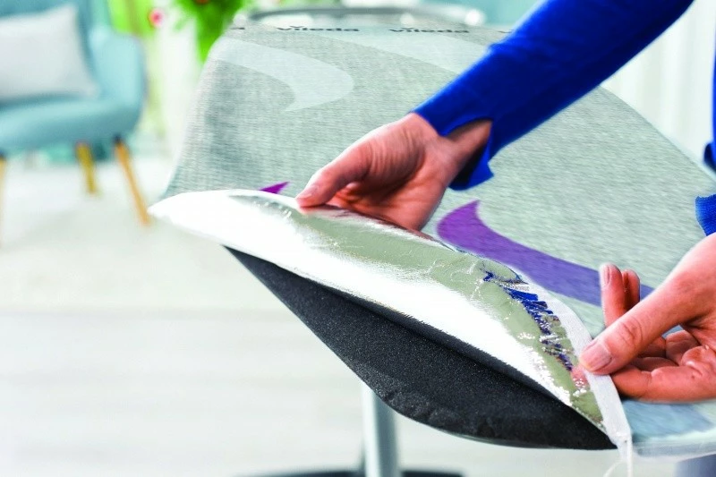 Tavolinë hekurosjeje Vileda Premium Total Reflect Plus, dekorative