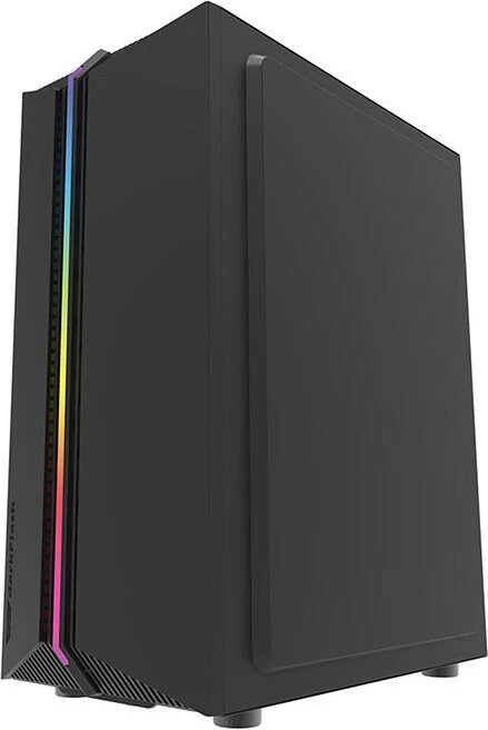 Kasë Darkflash DK151 me LED, 3 ventilatorë RGB, e zezë