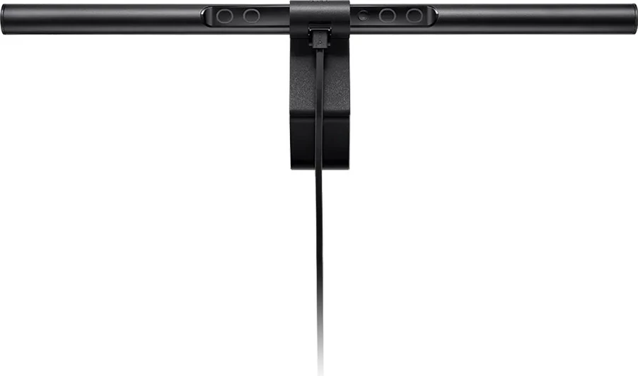 Dritë shirit monitori, BenQ, ScreenBar CLIP 9H.W42WT.EQ2, USB-C 5V/1A, 15 nivele ndriçimi me sensor automatik, e zezë