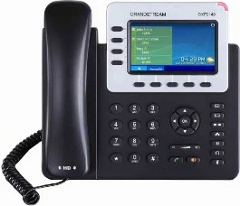 Telefon IP Grandstream GXP-2140, 4 linja, TFT, i zi