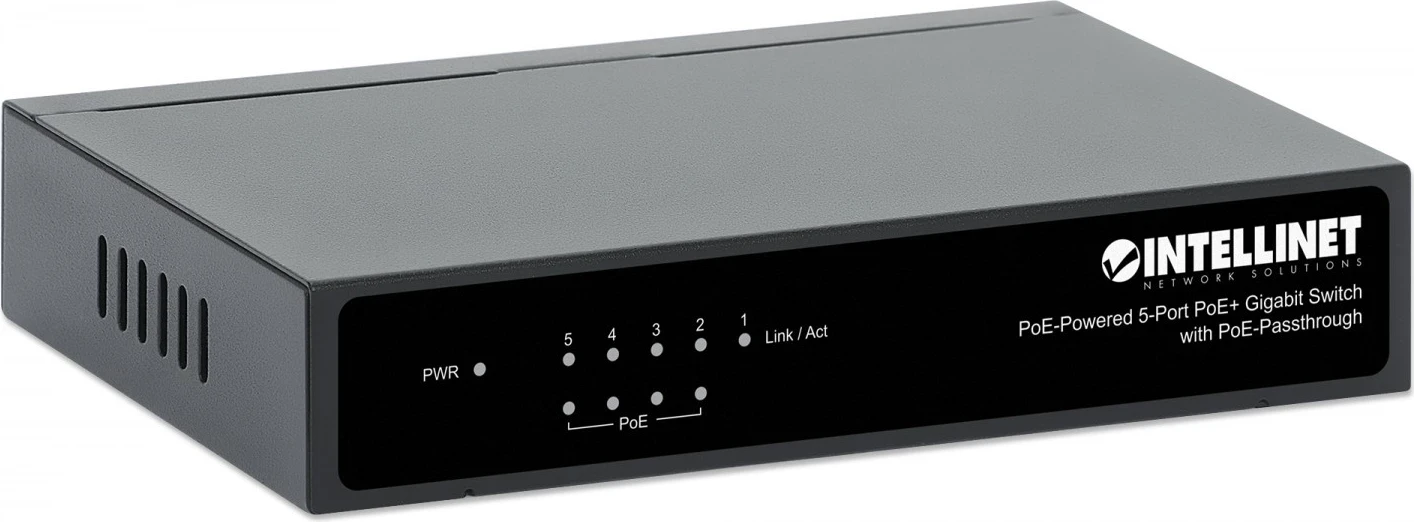 Switch Intellinet 561082, 5 Porte Gigabit PoE, i pa menaxhueshëm