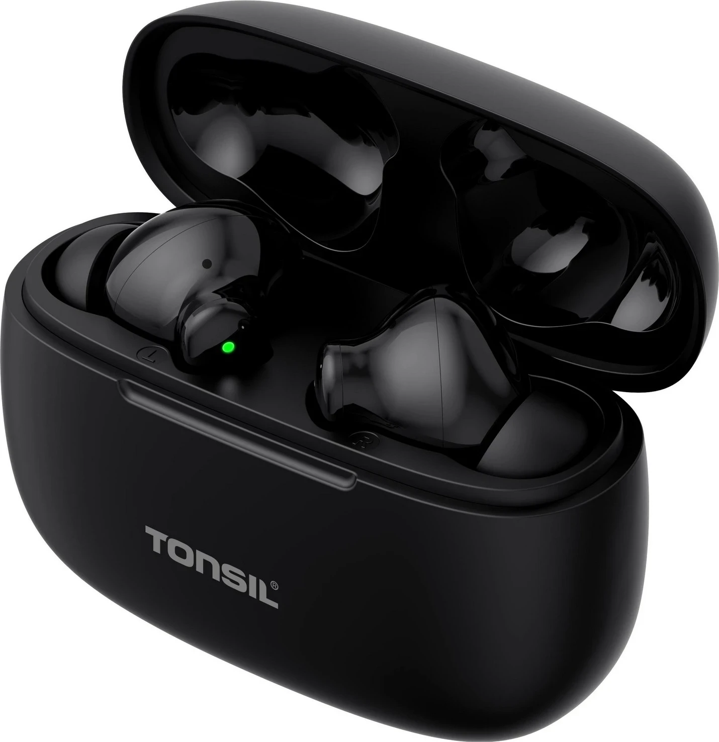 Veshje Wireless Tonsil T50BT, ngjyrë e zezë