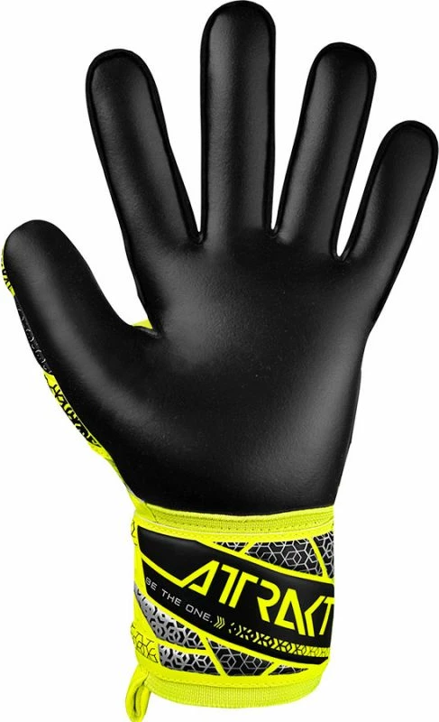 Dorëza portieri Reusch për meshkuj, të zeza dhe të verdha