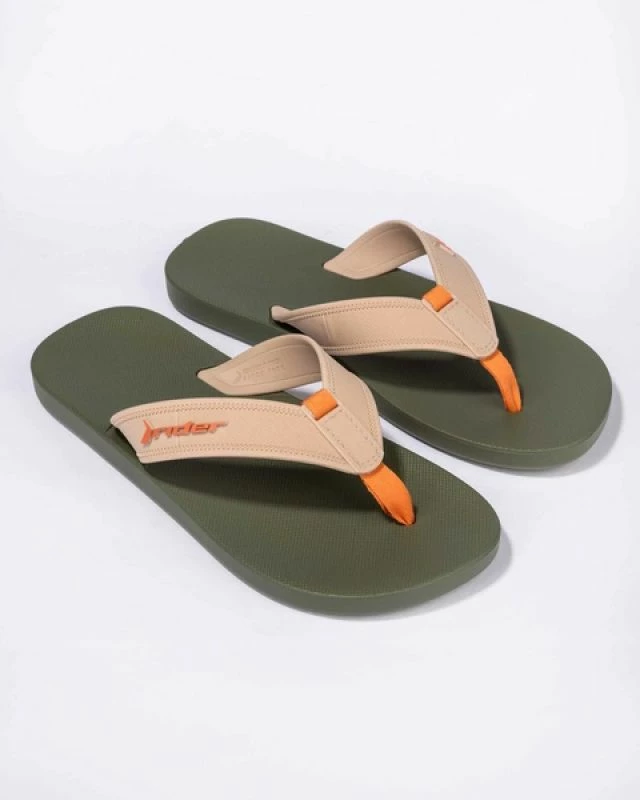 Flip-flop për meshkuj Rider, bezhë