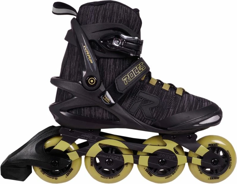 Rollera për meshkuj Roces Warp Thread Tif, të zeza me të gjelbër