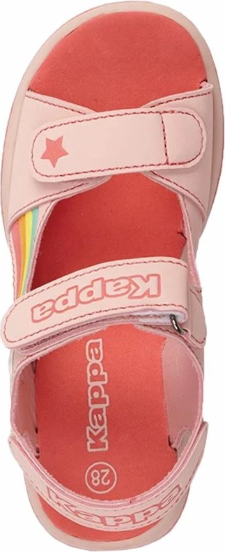 Sandale për vajza Kappa, të kuqe