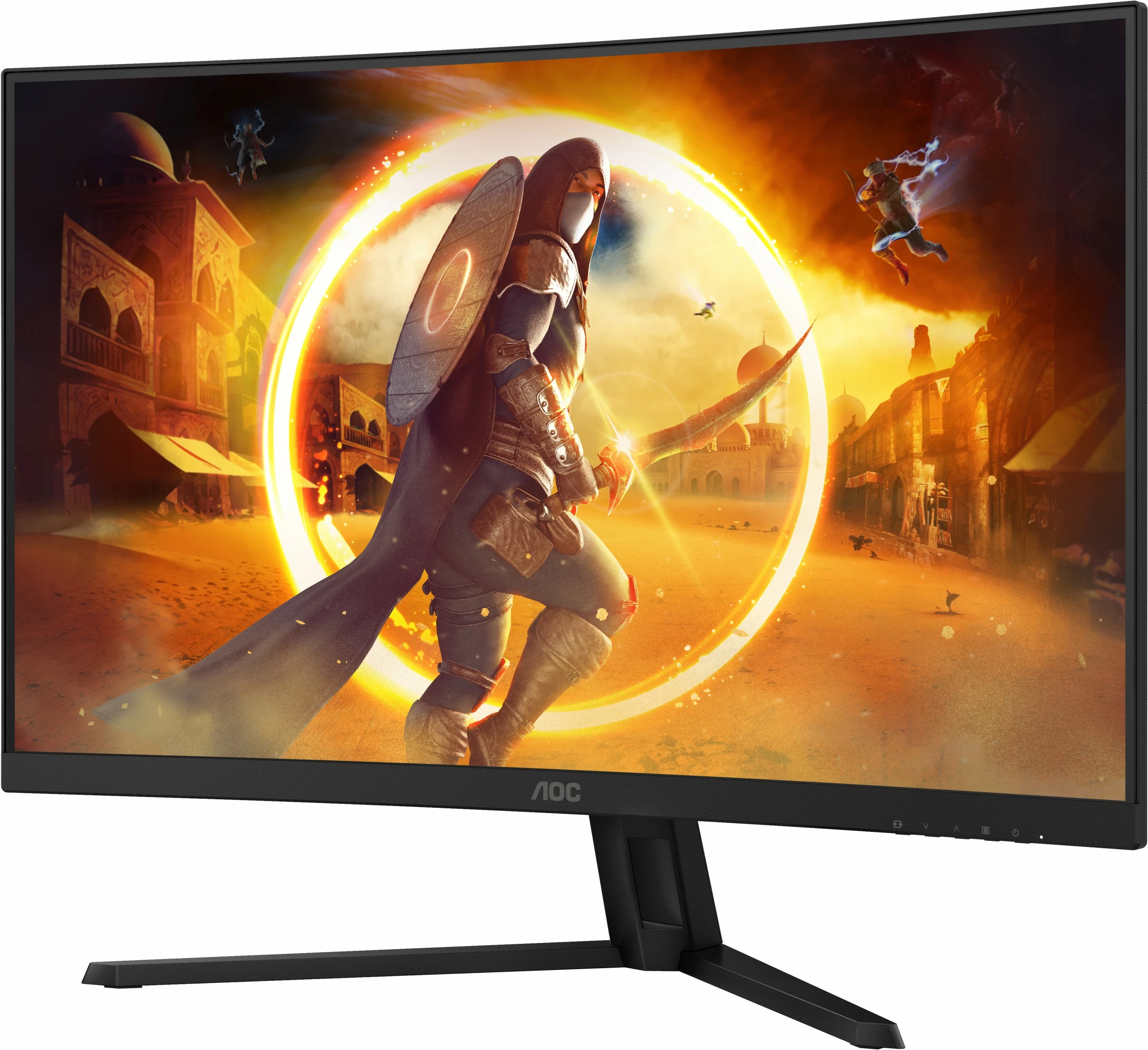 Monitor AOC G4 CQ32G4VE, 32", Quad HD, 0.5 ms, i zi, i hirtë