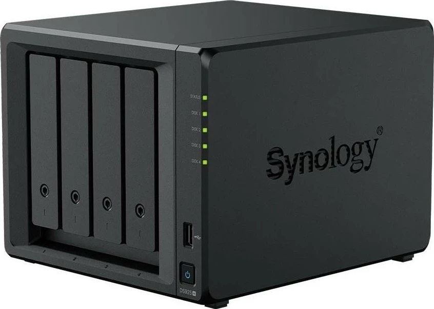 NAS Synology DS925+ me 2x HAT3300-6T (2x 6TB), 4GB RAM, i zi