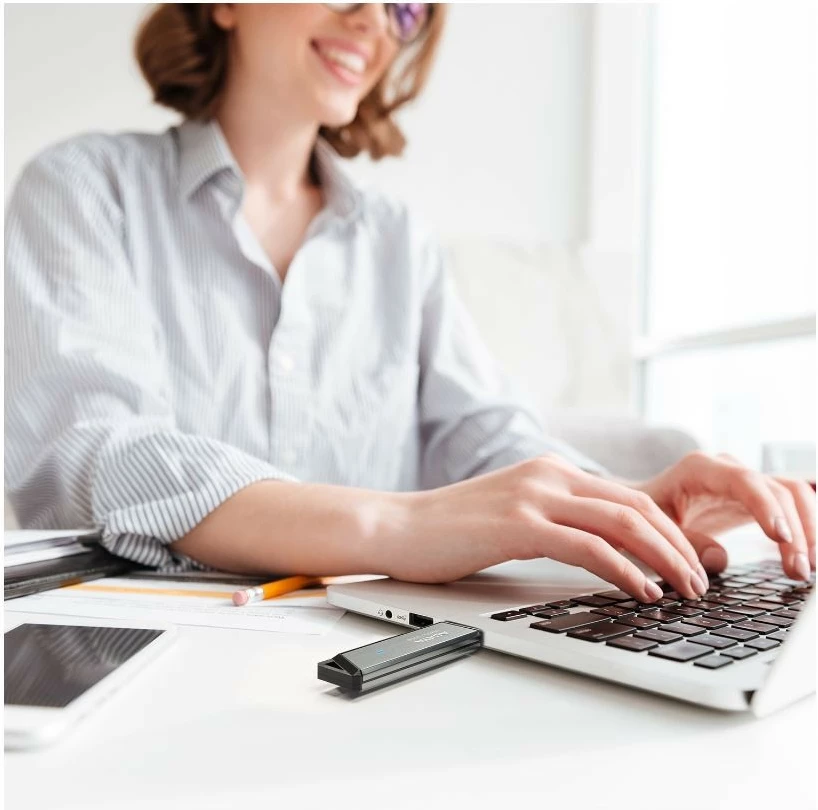 Pendrive Adata Elite UE800, 256GB, USB 3.2 Type-C, Argjendtë