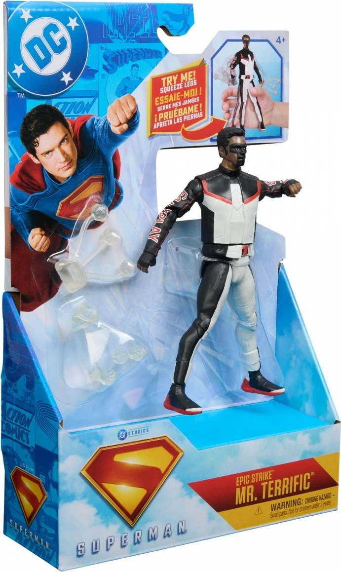 Figurë aksioni Superman Spin Master 15 cm, plastikë, me aksesorë