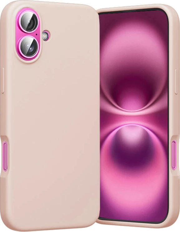 Mbështjellës Vention KUHP0-20 për iPhone 16 Plus, MagSafe, rozë