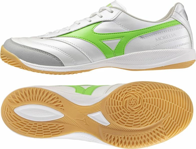 Atlete futbolli për meshkuj Mizuno, të bardha