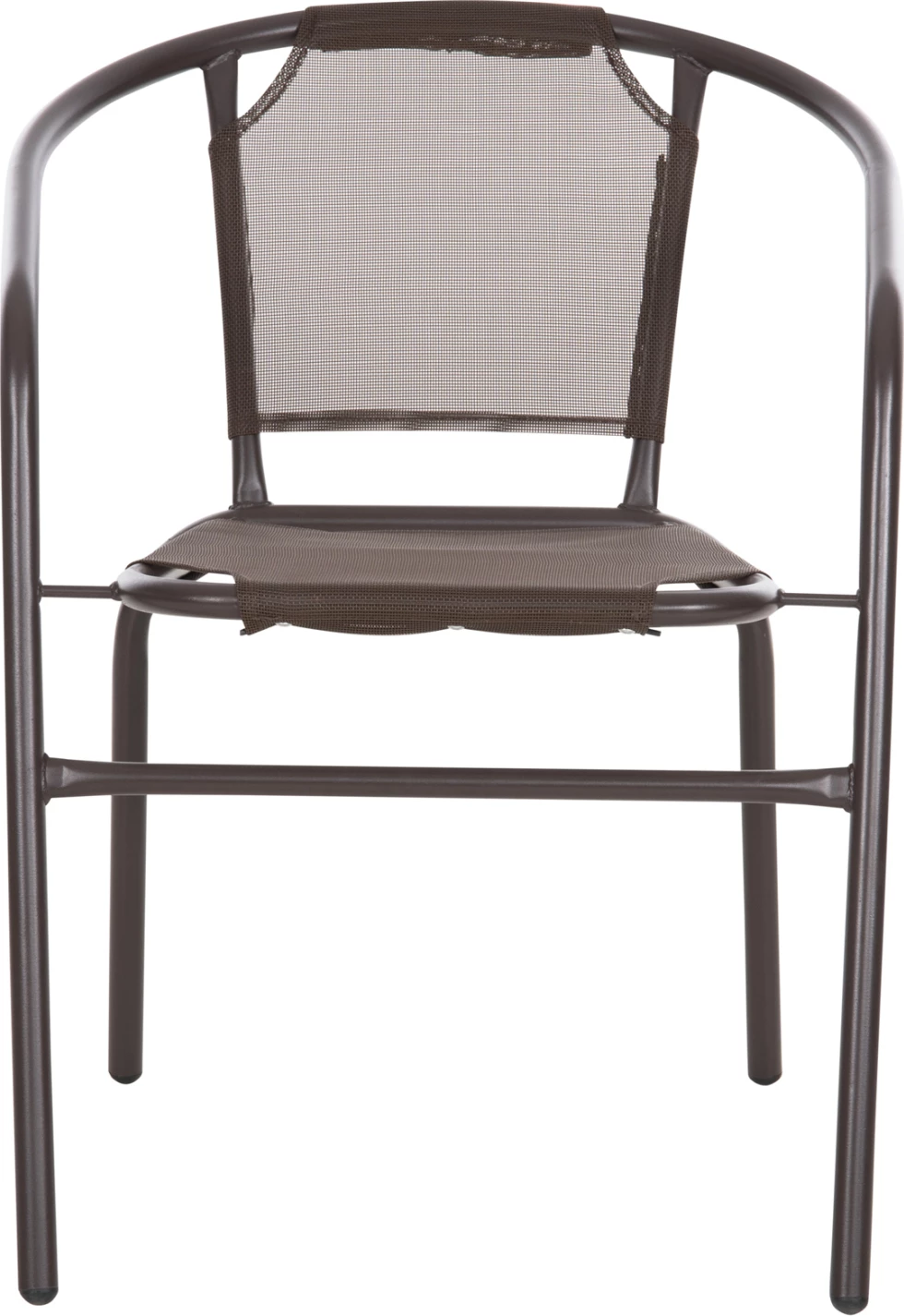 Karrige për jashtë LEDAN FH5977.02 metal & tekstilene ngjyrë kafe 55x58x72Hcm