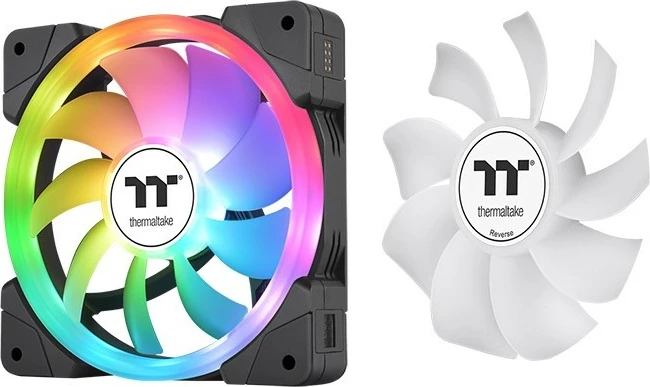 Ftohës ajri Thermaltake SWAFAN EX12 ARGB, 12 cm, 500 RPM, 2000 RPM, 57.11 cfm, Bardhë