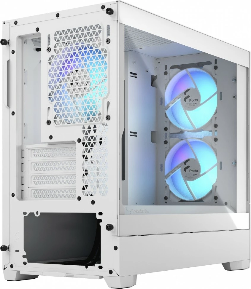 Kasë Fractal Design Pop Mini Air TG Clear Tint RGB, e bardhë