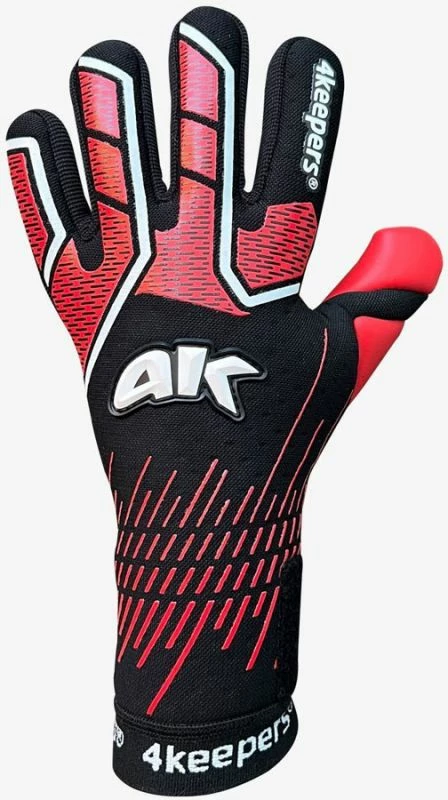 Doreza portieri për fëmijë 4keepers, të zeza të kuqe