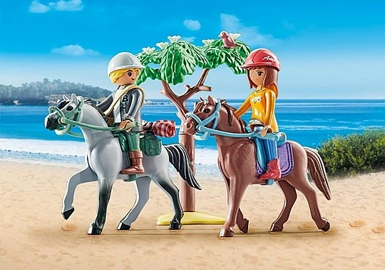 Set figurash Playmobil Horses of Waterfall 71470, Amelia dhe Ben, 43 pjesë