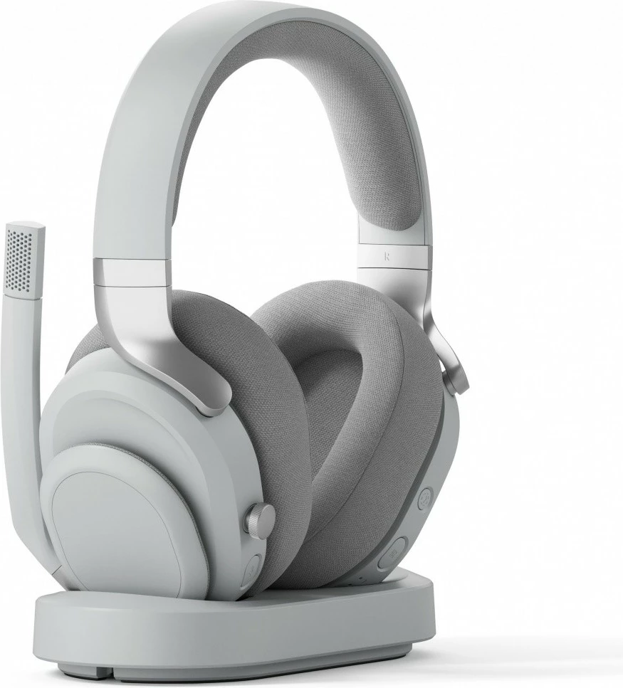 Kufje pa tela Fractal Design Scape Light, me mikrofon të heqshëm, të bardha