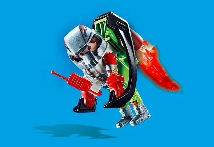 Set lodrash Playmobil Stunt Show Aerial Stunt Show Jetpack 70836, 27 pjesë