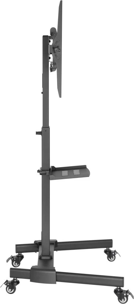 Kasë mobile për TV Techly 365252, 32-55 inç, me rafte AV, e zezë