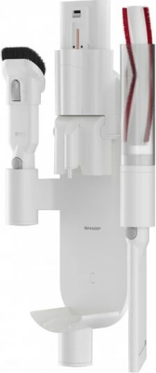 Fshesë me korrent pa kabllo Sharp VC-SV12AEU-W, 2 bateri, e bardhë