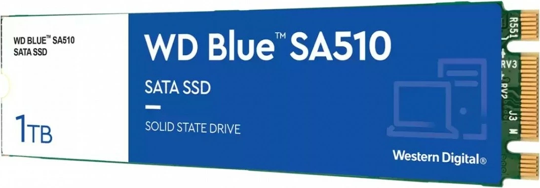 SSD Western Digital Blue SA510, 1TB, M.2 2280, SATA III