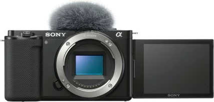 Kamerë pa pasqyrë Sony ZV-E10 body, E-mount, e zezë