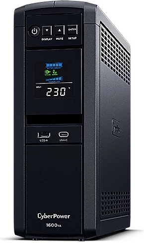 UPS CyberPower CP1600EPFCLCD, 1600VA/1000W, Tower, LCD, i zi
