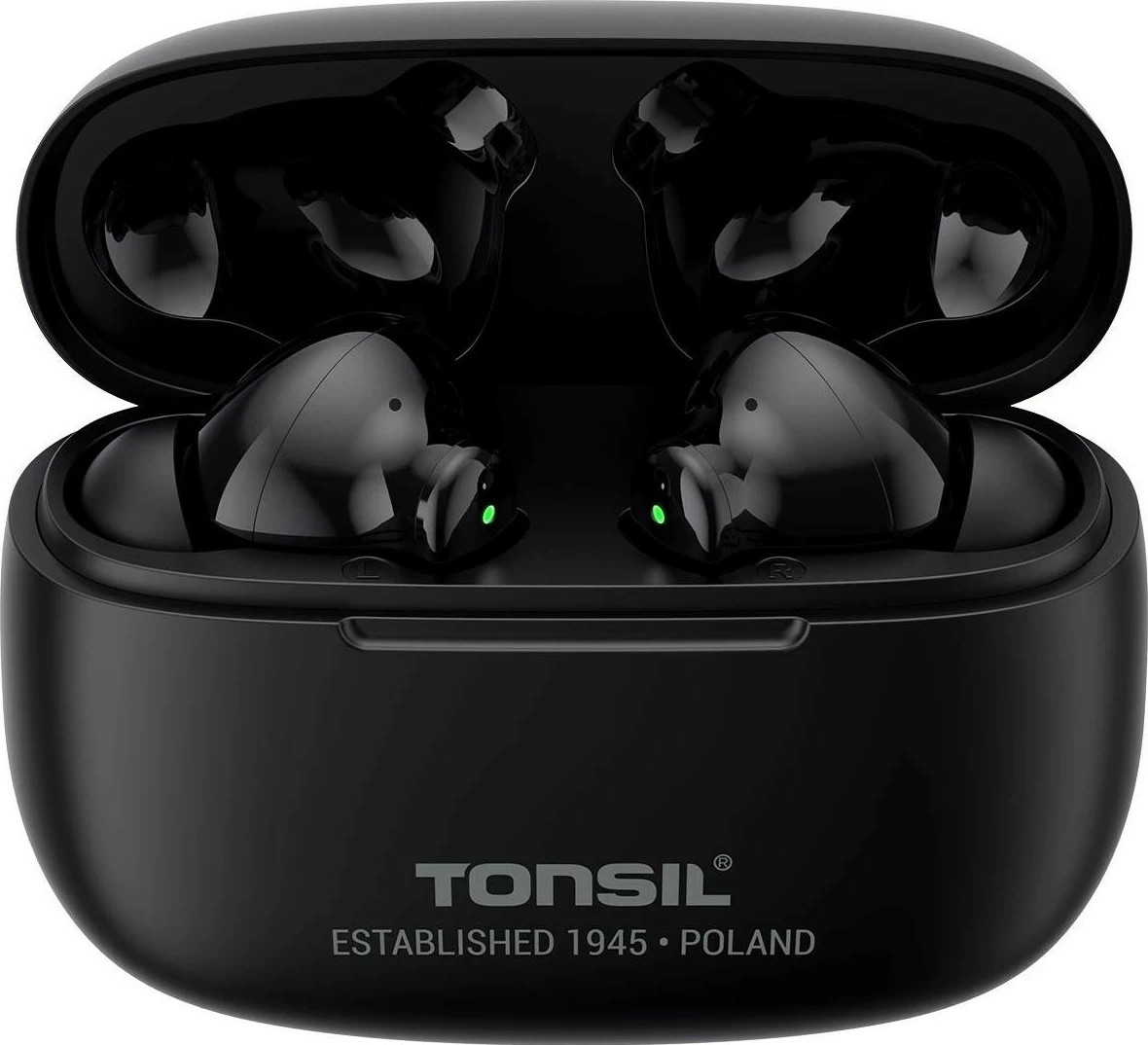 Kufje Tonsil T55BT Pro, True Wireless, ANC, Bluetooth 5.1, të zeza